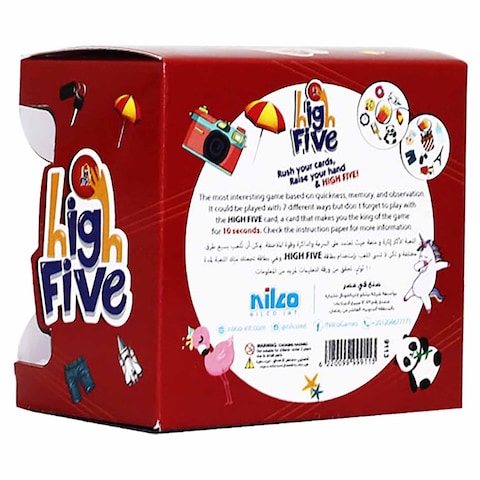 Nilco High Five Original Edition Playing Cards for Kids