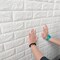 RBWTOYS Solid Color Wallmate For Home, Office etc., RW-18809  offwhite
