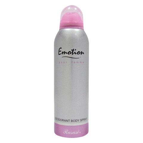 Original Rasasi Emotion For Women Deodorant Body Spray - 200 ML (DZ17472)