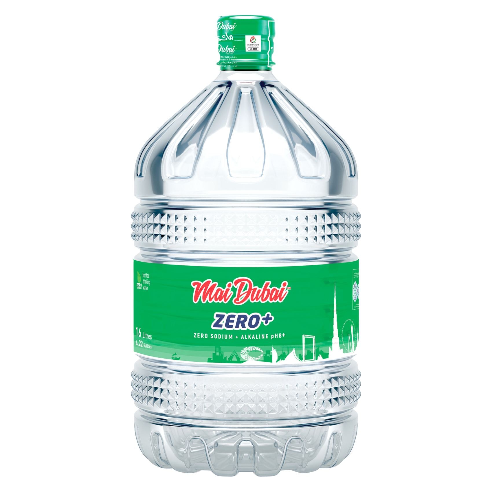 Buy Mai Dubai Alkaline Zero Sodium Water, 16L Online | Carrefour UAE