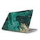 غطاء حماية صلب ممتاز لجهاز ابل ماك بوك برو 16 بوصة موديل A2780 2023 مع شاشة عرض ريتينا تعمل باللمس، تصميم مطبوع، حافظة كمبيوتر محمول صلبة، مسبح زمردي