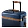 Verage 20076 Windsor PC Luggage Trolley Bag With Aluminum Frame 25 Inch Blue