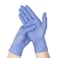 Generic-100Pcs/Disposable Gloves Thick Powder-Free Rubber Latex Stretchy Gloves Sterile Food Safe Grade for Home Food Laboratory Use (L)