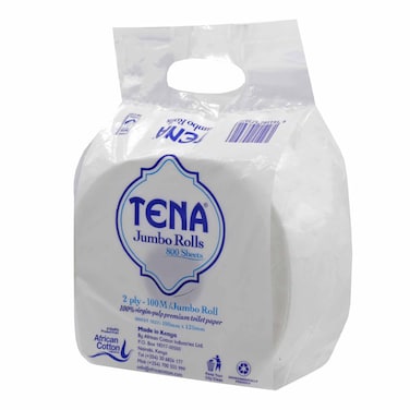 Tena Jumbo Bathroom Tissue 100m