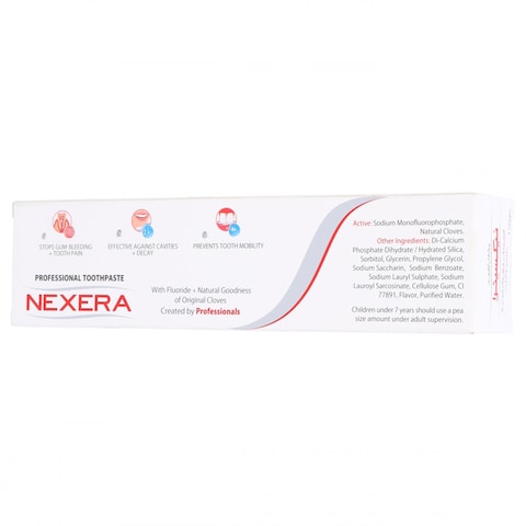 Nexera With Floride + Natural Goodness Of Original Cloves Professional Toothpaste 140 gr