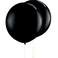 AZOWA Black Balloons 36 in Gaint Round Balloon Pack of 10