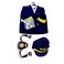Pilot Costume (Costumes for Kids) (Fancy Dress)(School) (Preschool) (Roleyplay)