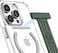 Green Lion Phone Grip Pro Silicone Strong Magnetic Wrist Band, Soft And Comfortable, Unique Design (Blue) - Grip