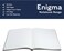 Collins Enigma A5 Ruled Notebook - Silver