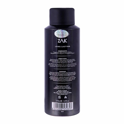 ZAK Ace Perfume for Men - 175ml