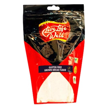 Live Life Well Gluten Free Brown Bread Flour 750g