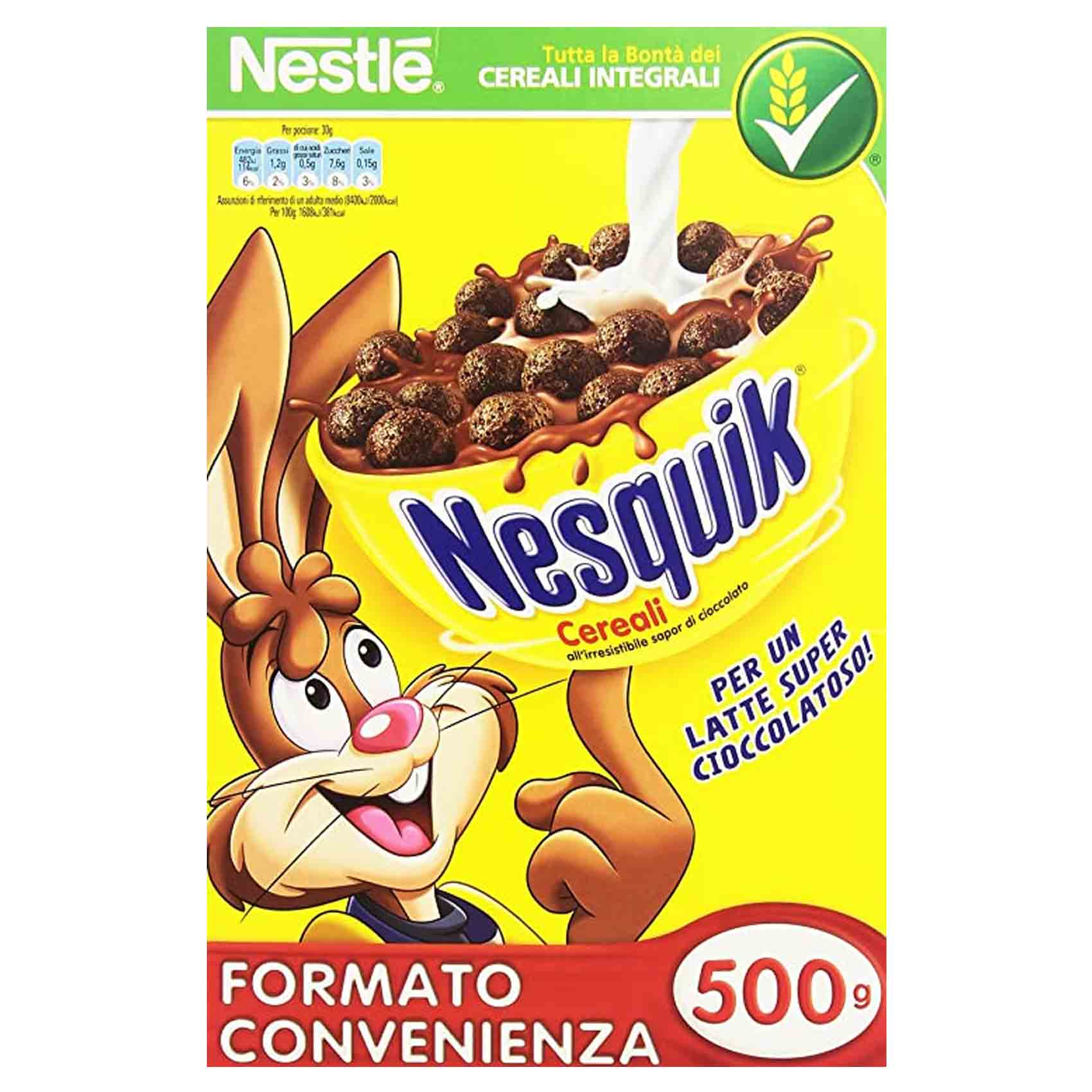 Nestle Nesquik Cereal Chocolate 500 Gram product thumbnail 2