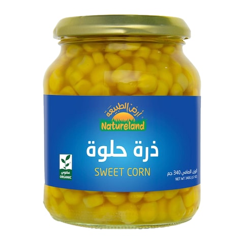 Natureland Sweet Corn 340g