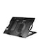 Generic USB Laptop Cooling Pad With Stand 140millimeter Black
