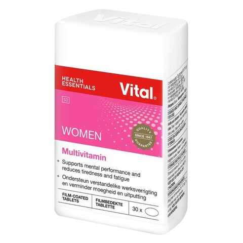 Vital Health Women Multivitamin Tablets 30 Pieces