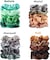 Hair Tie Silk Satin Scrunchies Hair Bands Hair Ties for Women or Girls Hair Accessories - 50 pcs Elastics Hair Ties Multicolor