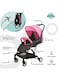 Moon Compact Cabin Stroller, Pink/Black