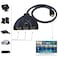 3 In 1 Out Port HDMI Auto 1080P Switch Splitter Switcher Hub Cable LCD Hdtv Dock