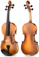 Mike Music Violin Solid Wood with Case, Bow, and Rosin (4/4 - Size) (4/4)