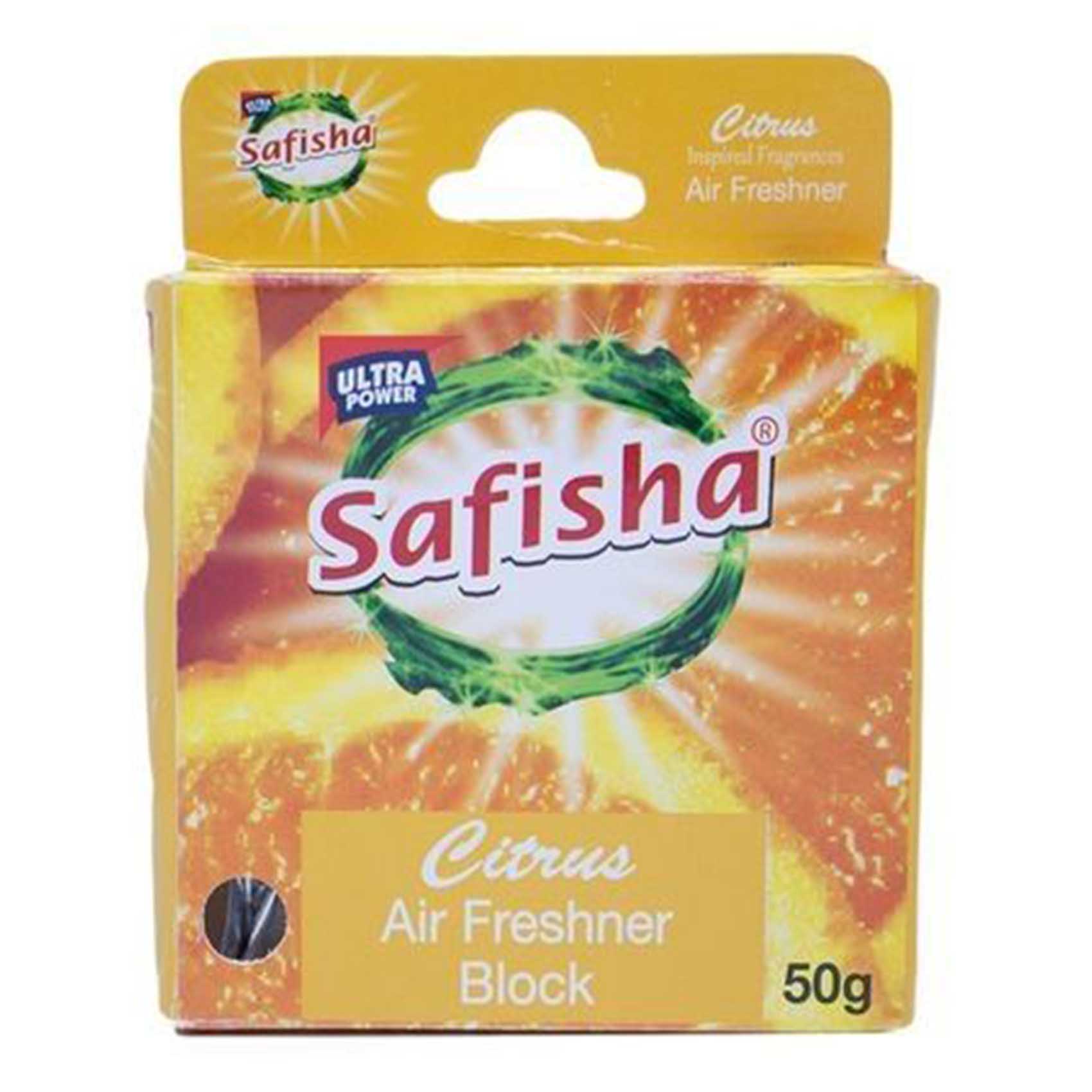 Safisha Airfreshn Block Citrus 50G