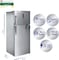 Super General 479L Net Capacity Double Door Refrigerator, Inox, SGR615I