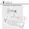 iNew Projector Mount Universal Wall or Ceiling Projection Mount Bracket with Adjustable Height and Extendable Arms Mount for Home and Office Projector