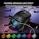 X600 WIRED GAMING MOUSE RGB BACKLIGHT HOLLOW HONEYCOMB SHAPE 6400DPI MACRO PROGRAMMING HOME OFFICE GAMER MICE FOR DESKTOP COMPUTER LAPTOP PC (Wired Mouse)

