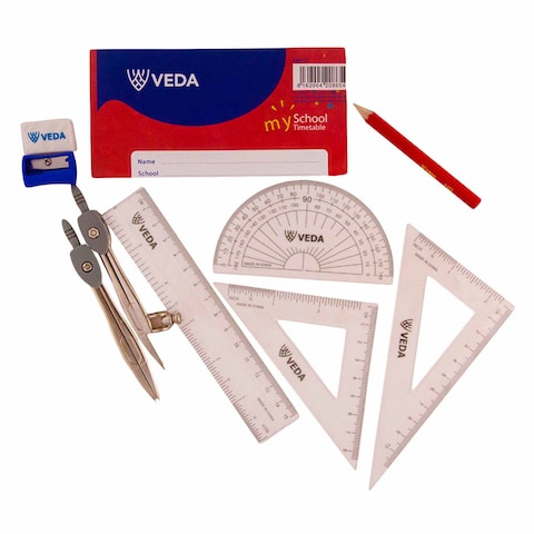 VEDA TRANSPARENT MATH SET-MAT5