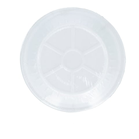 Disposable White Plastic Plates Small 50 pcs