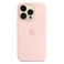 Apple Silicone Case With MagSafe For iPhone 14 Pro Chalk Pink