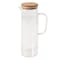 GLASS JUG WITH BAMBOO LID