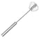 Generic-Semi-automatic Rotary Egg Beater Stainless Steel Hand-held Household Non-electric Blender Cream