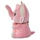Cuddles Marshmallow Elephant Plush Toy Pink 35cm