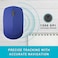 Rapoo Wireless Optical Mouse Multi-Mode Silent"M100" (Bluetooth, Computer Mouse, Design With Buttons And Scroll Wheel) Blue