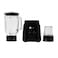 AFRA 2 In 1 Blender, 2-Speed Settings, Pulse Function, 1.5 Litre Capacity, 4 Cutting Blades, Blender &amp; Grinder Jar, Easy-To-Clean, G-Mark, ESMA, RoHS, And CB Certified, AF-600BLBK, 2 Years Warranty