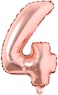 Generic 4 Number Foil Balloon 16-Inch