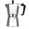 Generic Turkish Coffee Maker Italian Espresso Moka Coffee Pot Octagonal Perfect Gift For Coffee Lover Aluminum 6 Cups 300Ml