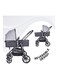 Moon Tres 3 In 1 Travel System - Light Grey