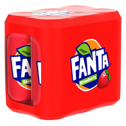 Fanta Strawberry 320ml X6 Cans