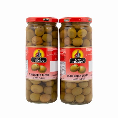 Figaro Pitted Black Olives And Pitted Green Olives 2 Pieces, 270g