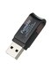 Generic - Multifunctional Card Reader 7.1X4.8X1.0centimeter Black