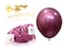 Sempertex 25 pcs, 18''Round Balloon, Party Reflex  Fuchsia 18"-