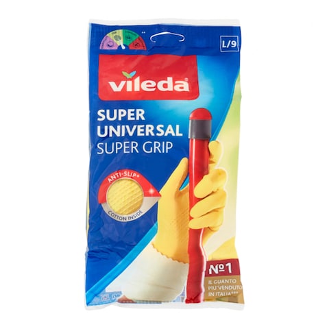 Vileda Super Grip Gloves - Large