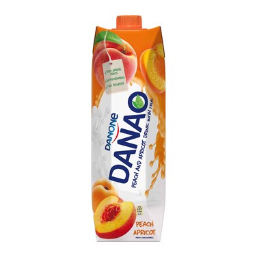مشروب خوخ ومشمش بالحليب دانون داناو - 1 لتر