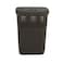 Dea Rattan Laundry Basket With Lid 60L Brown