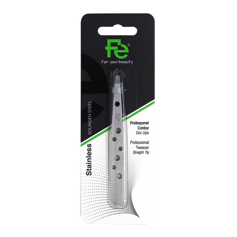 Fe Professional Silver Tweezers