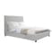 In House Las Palmas Velvet Bed Frame - King - 200x200 cm - White