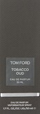Tom Ford Tobacco Oud Eau De Parfum - 50ml