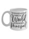 muGGyz Printed Coffee Mug White