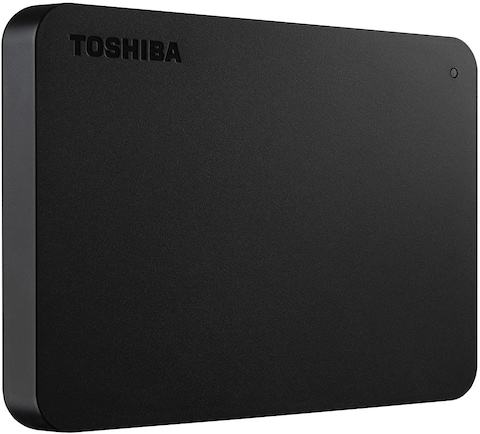 Toshiba 2TB Canvio Basics 2.5&quot; USB 3.0 Portable External Hard Drive, Black - HDTB420EK3AA